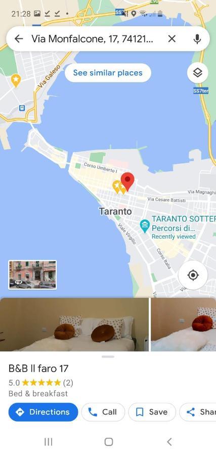 Il Faro 17 Taranto Exterior foto